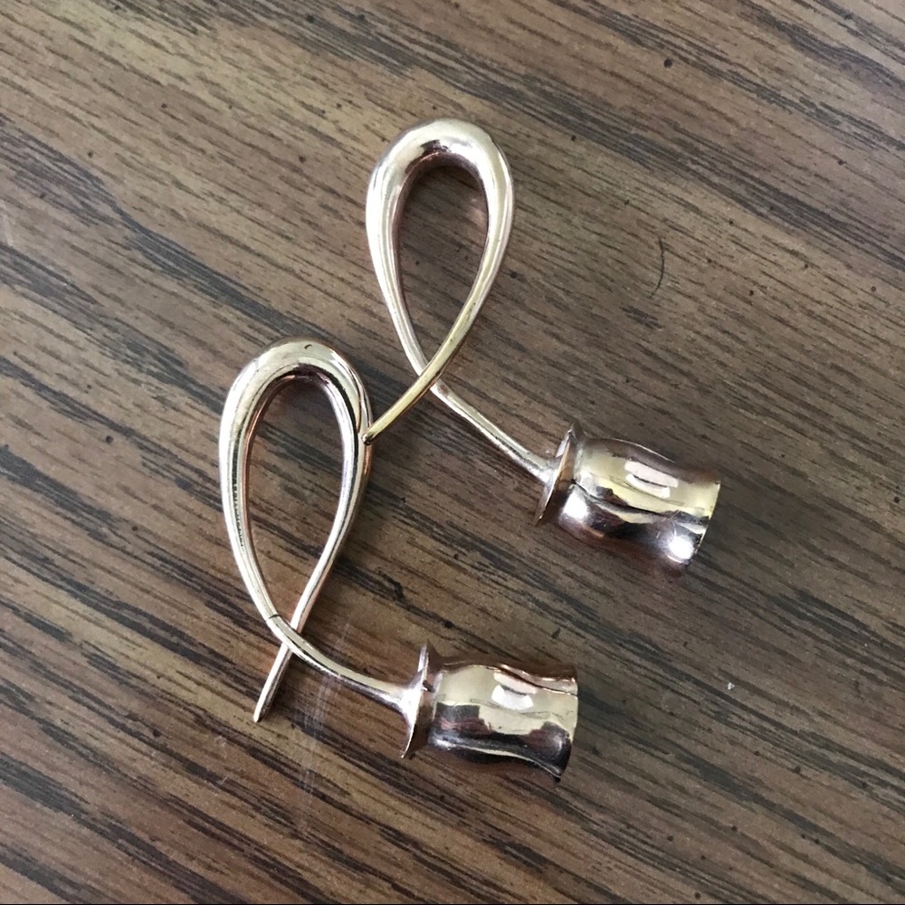 Tawapa rose gold ear weights